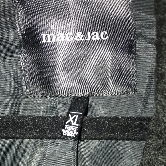 Mac and Jac Jacket NWT W/Zipper Detail Size XL - Picture 4 of 6